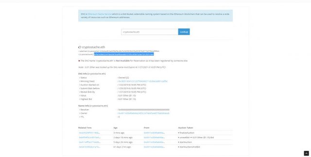 ENS resolver tutorial