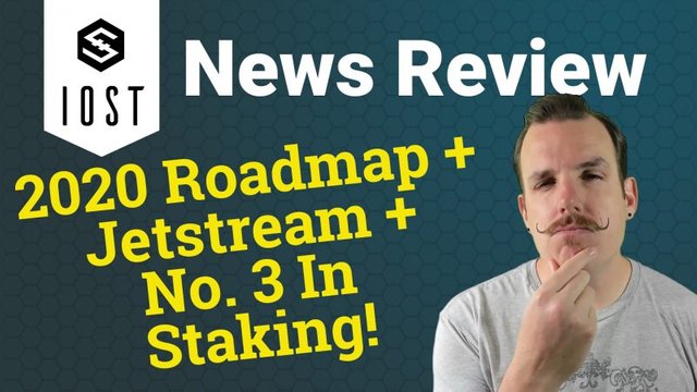 IOST IOStoken price news review staking profit jetstream roadmap 2020