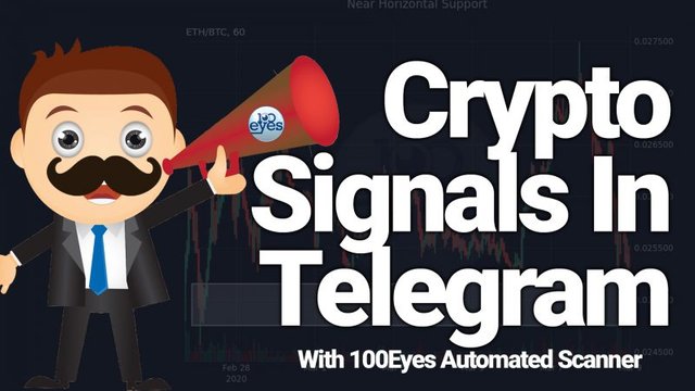 100eyes crypto alerts scanner telegram technical analysis