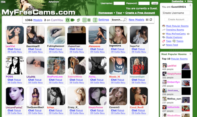 best cam sites : myfreecams