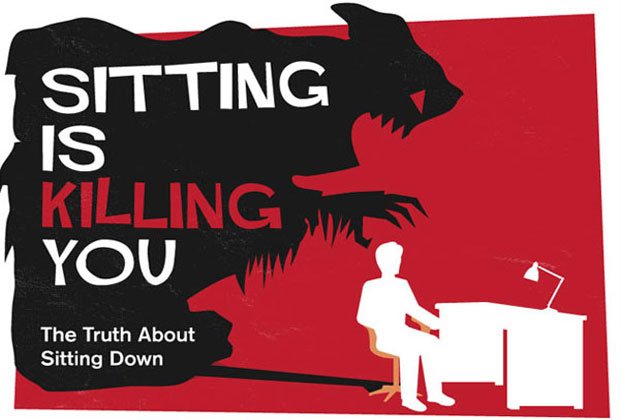 Image result for sitting is killing you