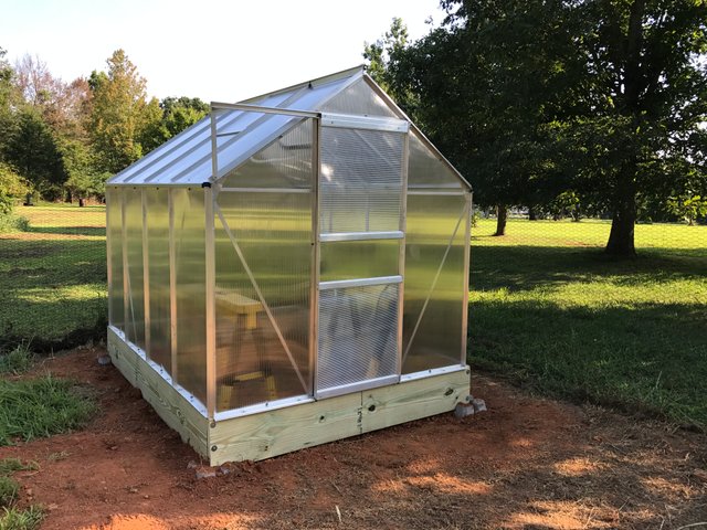 Assembling The Harbor Freight 6x8 Greenhouse Steemit