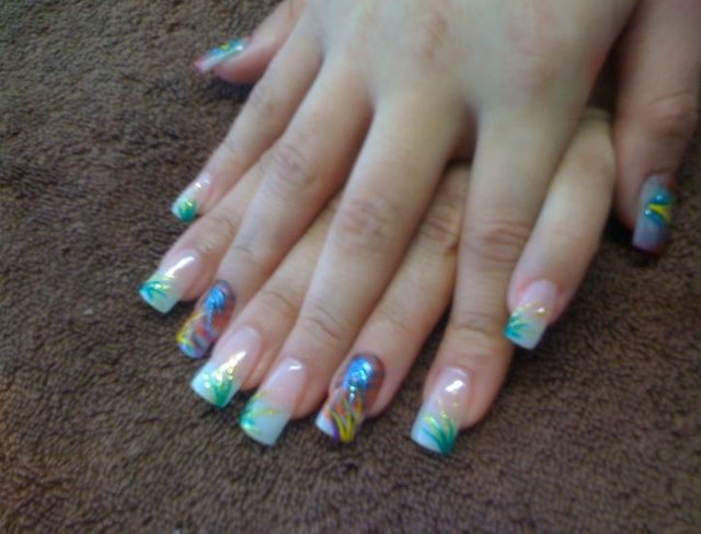 airbrush nail art