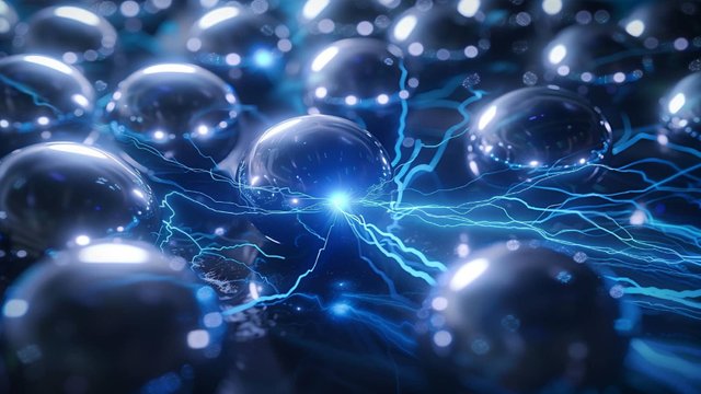 Tiny beads generating electricity