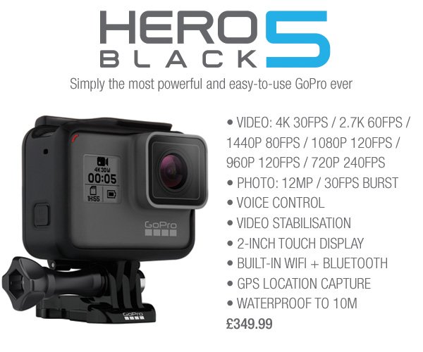 GoPro HERO5 Black Camera 