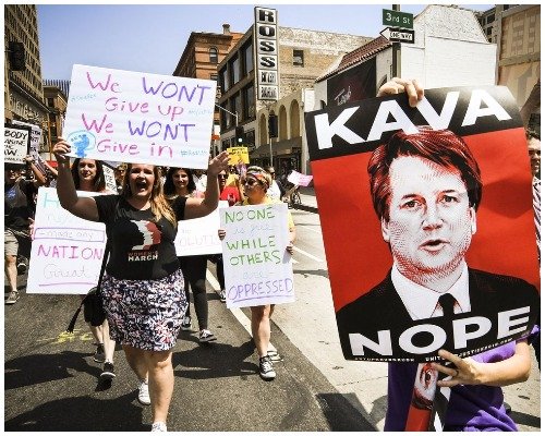 Anti-Kavanaugh Protesters