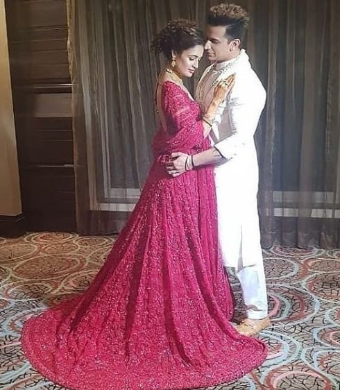 Yuvika Chaudhary- Prince Narula’s wedding