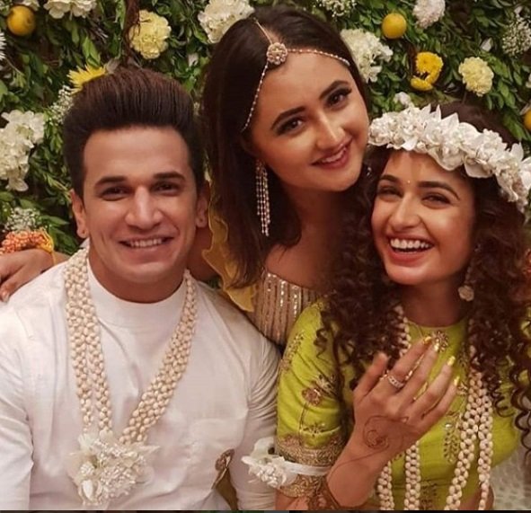 Yuvika Chaudhary, Prince Narula’s wedding