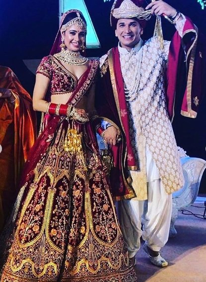 Yuvika Chaudhary Prince Narula marries