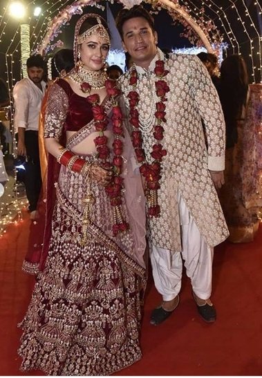 Yuvika Chaudhary Prince Narula marries