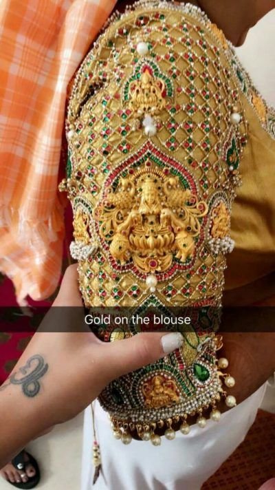 South Indian Bridal Blouse Designs