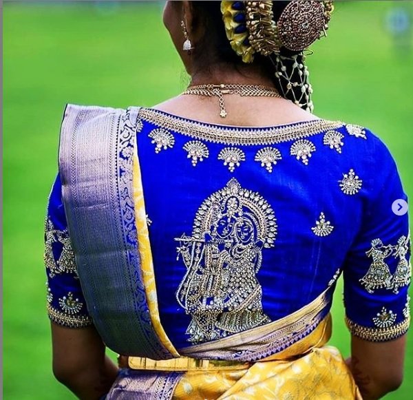 South Indian Bridal Blouse Designs