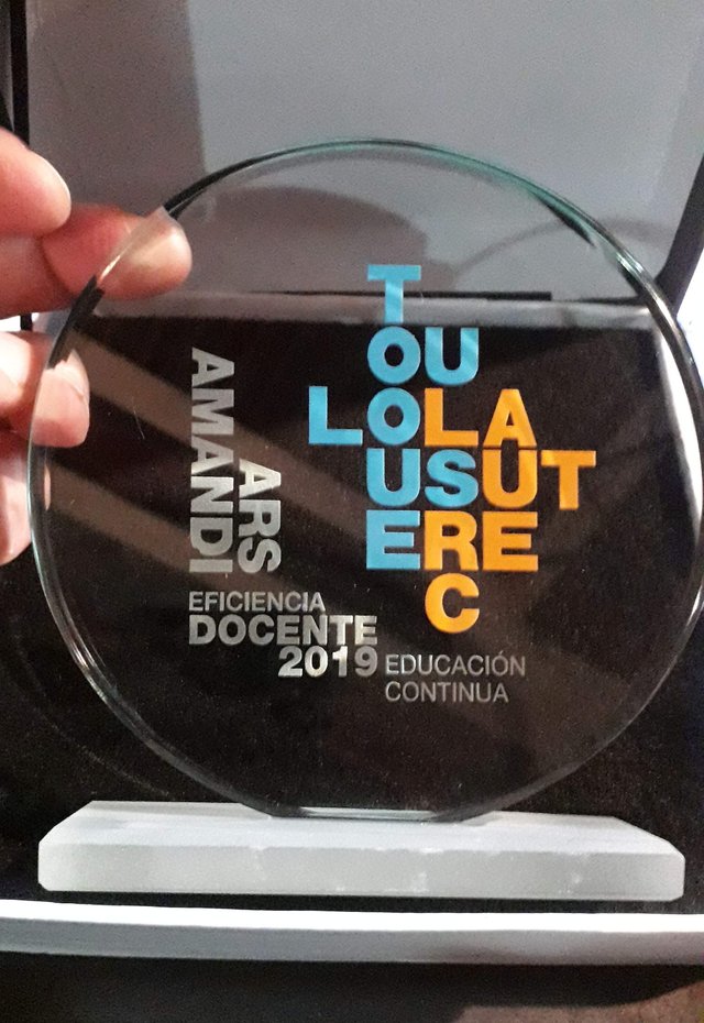 Premiación en Evento Toulouse Lautrec