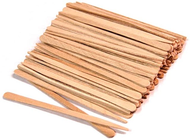 2500 Ct. 3.5" Extra Small Wooden Waxing Applicator Sticks for Eyebrow & Face Picture