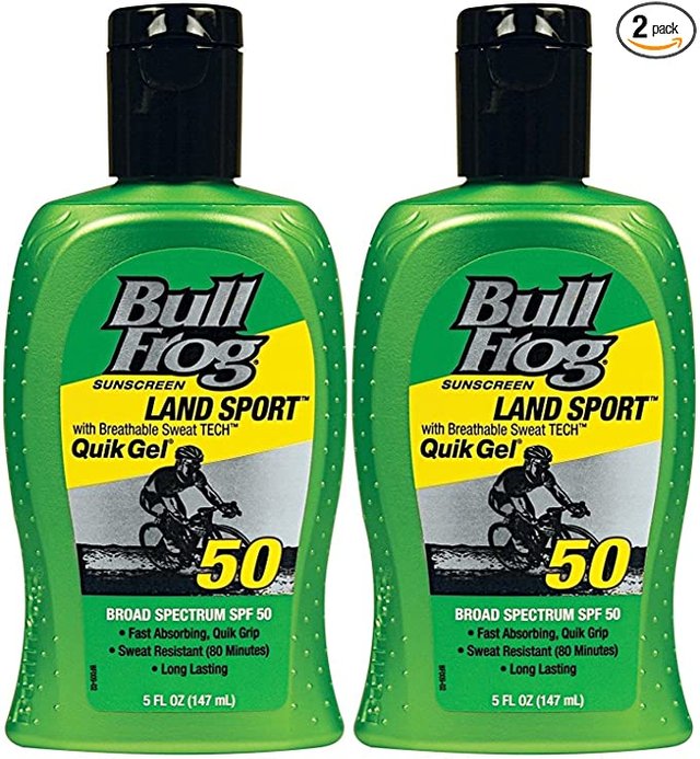 BullFrog Land Sport Quik Gel Sunscreen SPF 50 5 OZ - Buy Packs and Save (Pack of 2) Picture