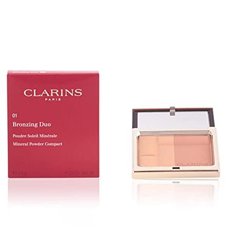 Clarins Bronzing Duo Mineral Powder Compact SPF 15-02 Medium 10g/0.35oz JPG