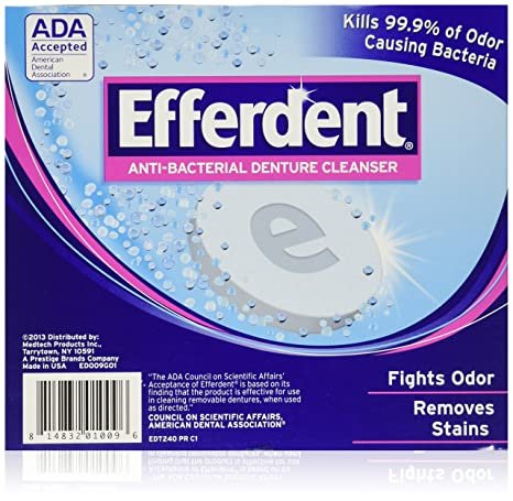 Efferdent Denture Cleanser - 252 Tablets Picture