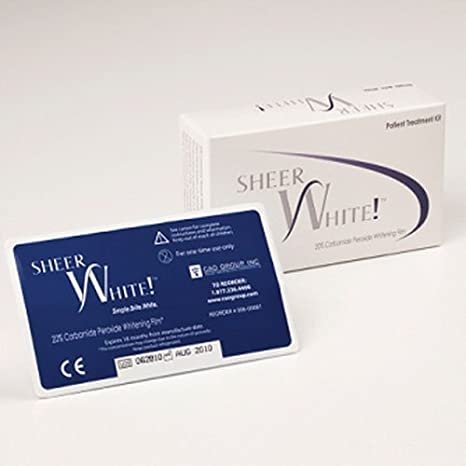 Teeth Whitening Strips - Sheer White! 20% Professional Teeth Whitening Strips Films Kit Picture