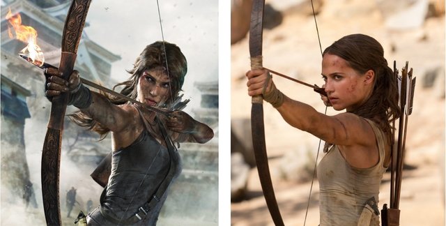 Alicia Vikander in Tomb Raider