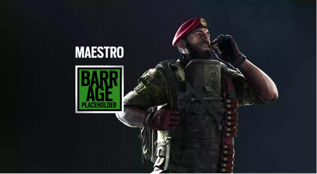 Leaked Italian Operator Maestro Rainbow Six Siege