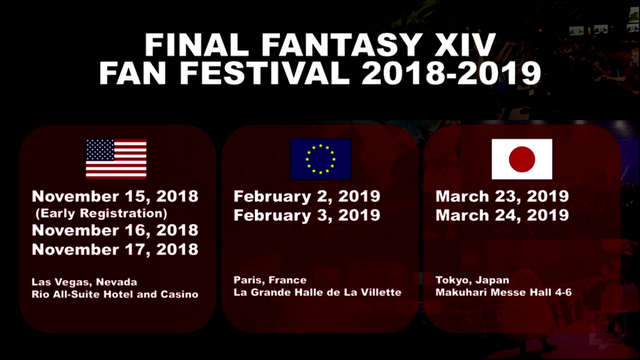 Fan Festival dates