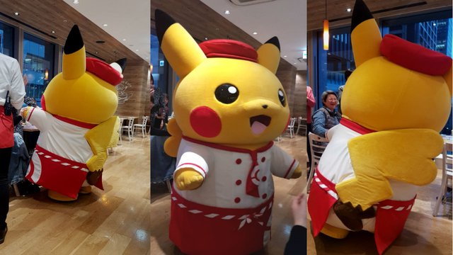 Dancing Pikachu chef