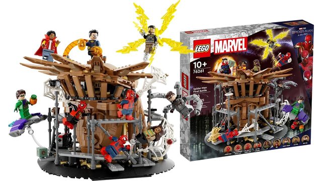 Spider-Man Now Way Home: Final battle Lego set