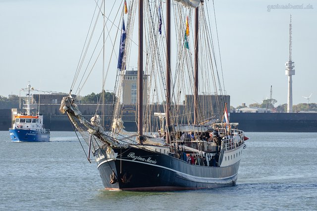 WILHELMSHAVEN SAILING-CUP 2018: Drei-Mast-Schoner REGINA MARIS