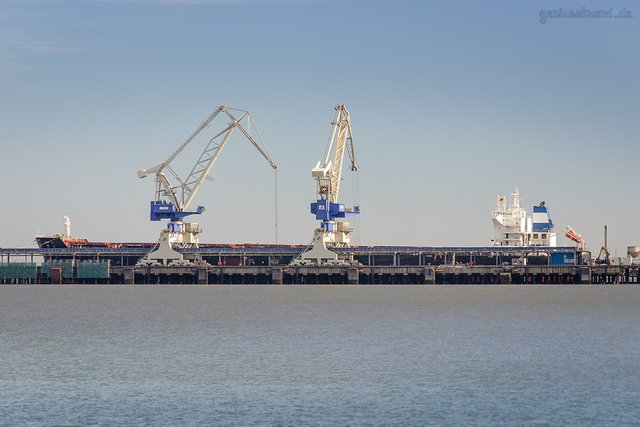 BULK TERMINAL WILHELMSHAVEN (BTW): Bulkcarrier JIN QI