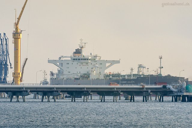 Schiffsankunft Wilhelmshaven: Tanker RIDGEBURY LESSLEY B macht an der NWO-Löschbrücke fest