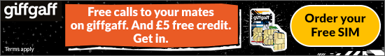 Get a free giffgaff Sim