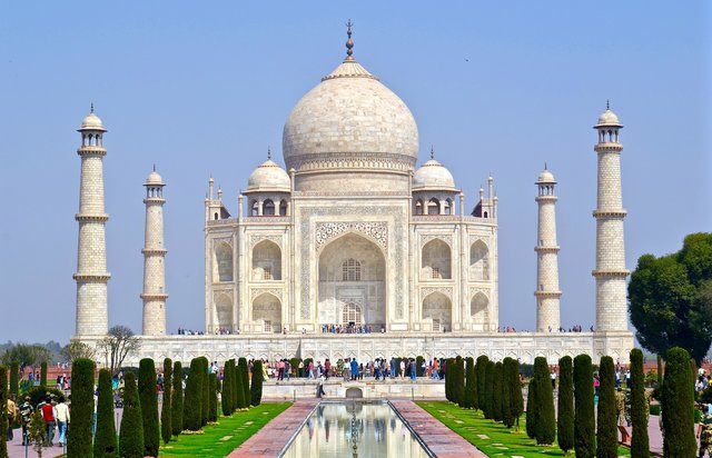 Taj Mahal , Agra in India