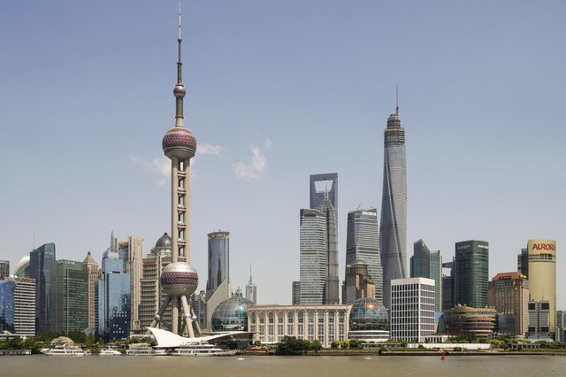 Oriental tv tower shanghai