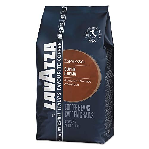 Lavazza LAV4202 Super Crema Espresso Coffee Beans, Italian Bar and Cafeteria (Pack of 6) Photo