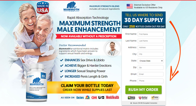 Mammoth Male Enhancement Pills Reviews