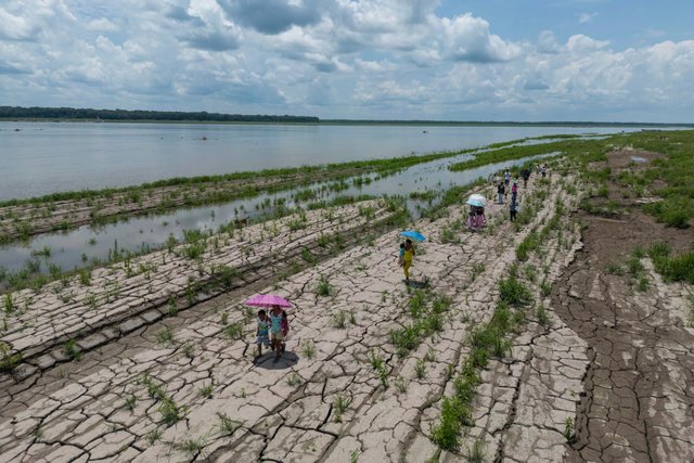 Drought Hits Amazon River