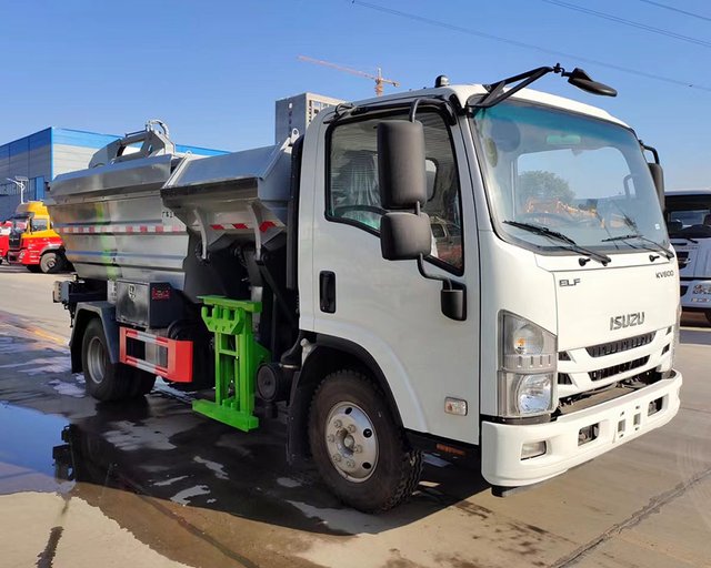 ISUZU Dumper Garbage Collection Truck Front