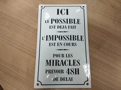 Ici le possible est déjà fait - Crédit photo izart.fr