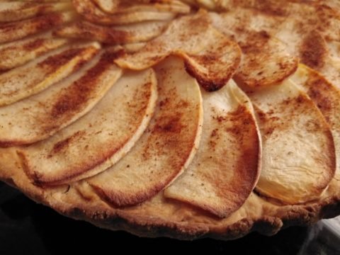 Recette N°129 - Tarte aux pommes renversante - Crédit photo izart.fr