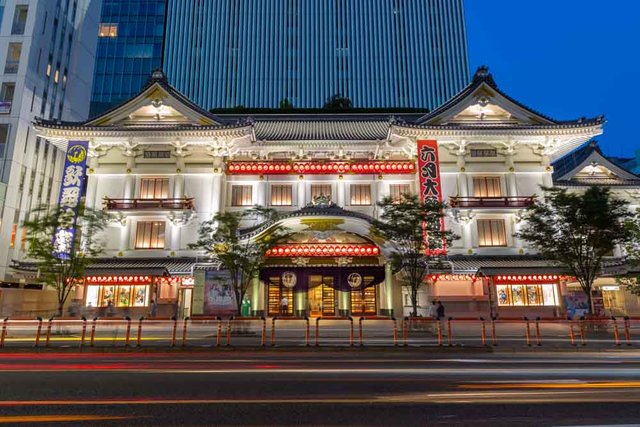 Image result for ginza kabuki theatre"