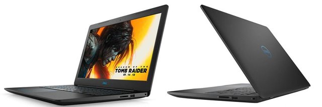 dell g3 gaming laptop computer side by side.