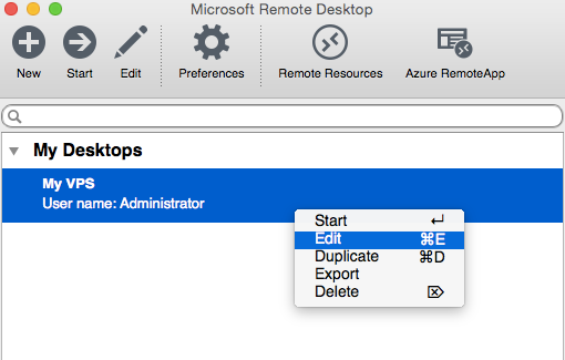 microsoft remote desktop connection