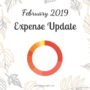 February 2019 Expense Update