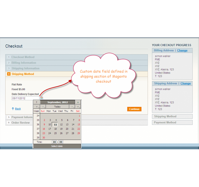 Magento Additional checkout attributes