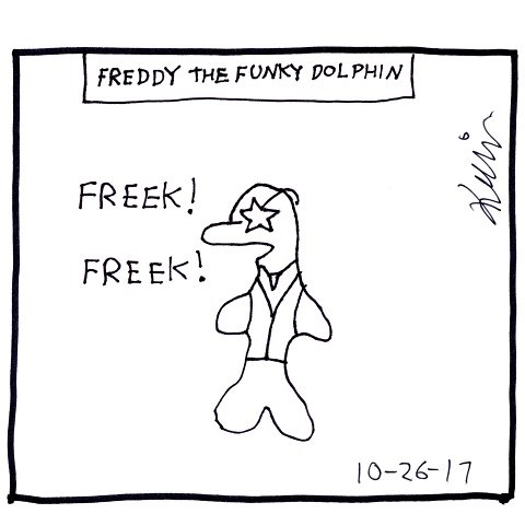 Freddy the Funky Dolphin: Freak! Freak!