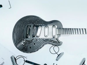 World’s first 3D printed smashed-proof guitar ever made