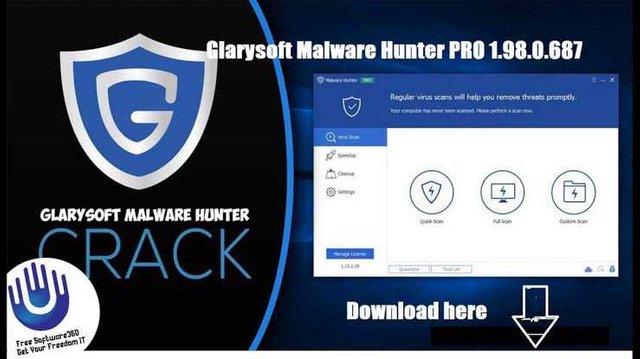 Glarysoft malware hunter free license