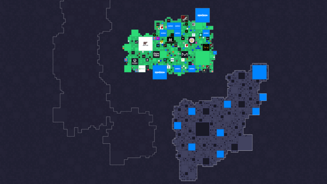 The Sandbox Third Land Sale map