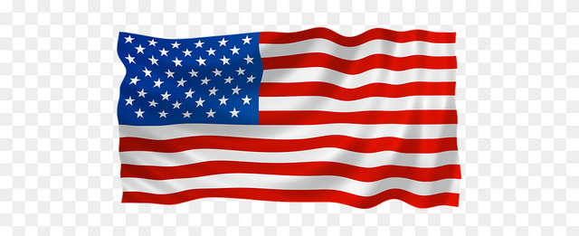 American Flag Cartoon Png Clipart