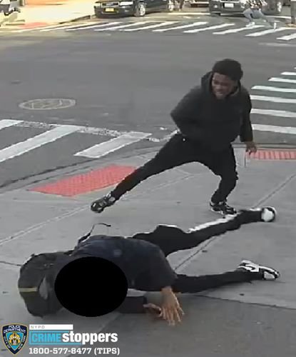 Shocking video shows the beating of a 15-year-old girl on a Brooklyn street. A a mob of more than a dozen attackers swarmed the helpless teen, stomping, kicking, and punching her.